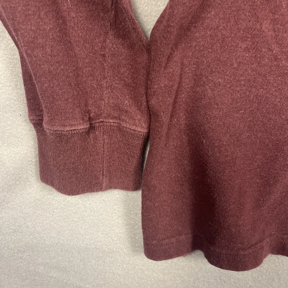 Polo Ralph Lauren Sweater Mens XL Wool Maroon Striped Embroidered Preppy Classic
